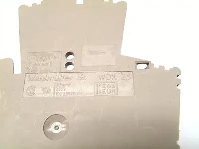 USED WEIDMULLER TERMINAL BLOCK