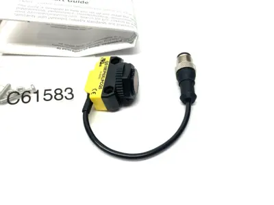 USED BANNER ENGINEERING EXPERT SERIES CLEAR OBJECT SENSOR, ALL-PURPOSE, 3000MM RANGE
