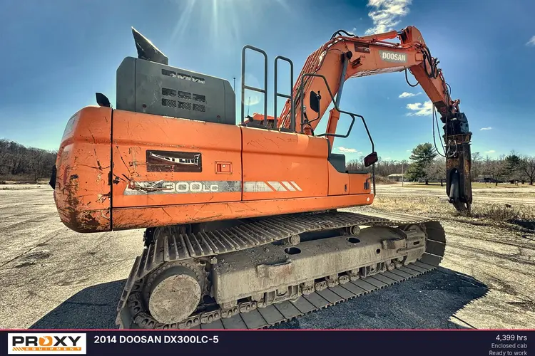 Used 2014 DOOSAN DX300LC-5 Excavators Louisiana US | Proxy Equipment #1388566