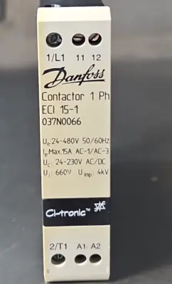 DANFOSS ECI 15-1 CONTACTOR 1 PHASE. Loc4B24