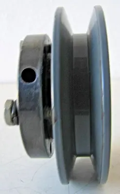 Amec Single Groove Pulley 3.75" OD 1B34SH With 7/8" ID Bushing