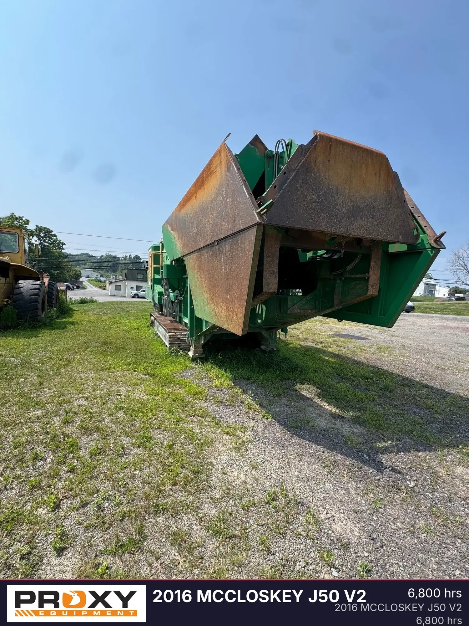 Used 2016 MCCLOSKEY J50 V2 Jaw Crushers Pennsylvania US | Proxy Equipment #1426052