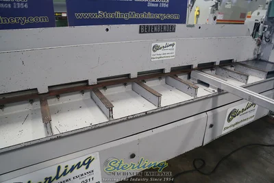 Used BETENBENDER 10-12 Power Squaring Shears (Gauge) California US | Sterling Machinery Exchange #1467183