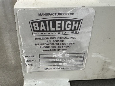 Used 2018 BAILEIGH MPS-12 Hand Shears Florida US | MachineryMax #1460026