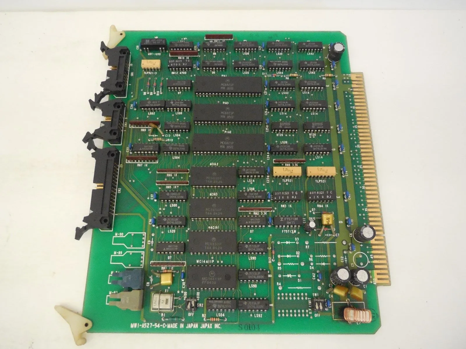 USED JAPAX INC. MWI-A527-54-C PC BOARD MWIA52754C