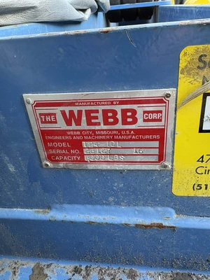 WEBB CORPORATION T24-IDL Material Handling | Global Machine Brokers, LLC (4)
