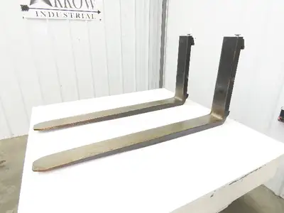 Cascade 7250008 4x42" Class 2 Steel Forklift Forks 16" Carriage 1-Pair 1250X600