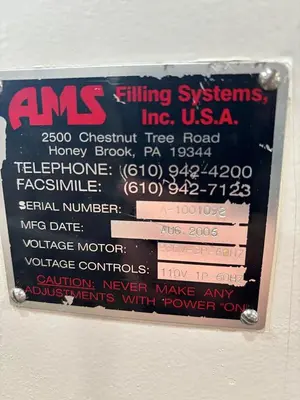 USED 2006 AMS FILLING SYSTEMS A100
