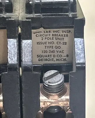 USED SQUARE D QO250