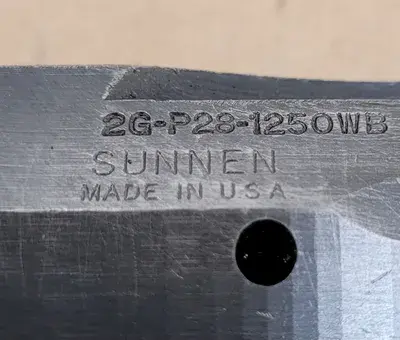 USED SUNNEN 2G-P28-1250 WB