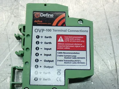 NEW DEFINE INSTRUMENTS OVP100