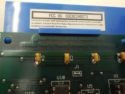 TECMAR INC. 939301 PC BOARD