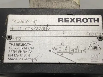 USED REXROTH FE40C13/670LM