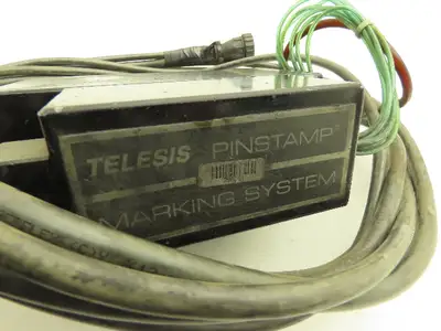 Telesis Pinstamp Marking System Head 6-Pin Peen