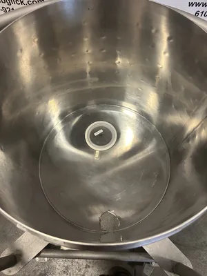 Levtech ATMI Stainless Steel 100L Jacketed Portable LevMixer Bag Mixing Tank
