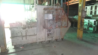 Toyota 8,000 lb Aluminum Holding Furnace, Aluminum