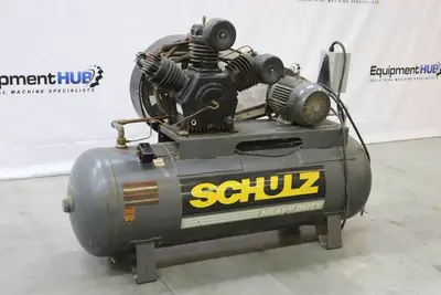 Used 2012 SCHULZ CSW 40 MAX Lubricated Reciprocating Air Compressors Georgia US | The Equipment Hub #300750