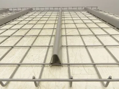 New Pallet Rack Wire Deck 48x58" Waterfall 4 Step Channel Racking 3000lb Mesh