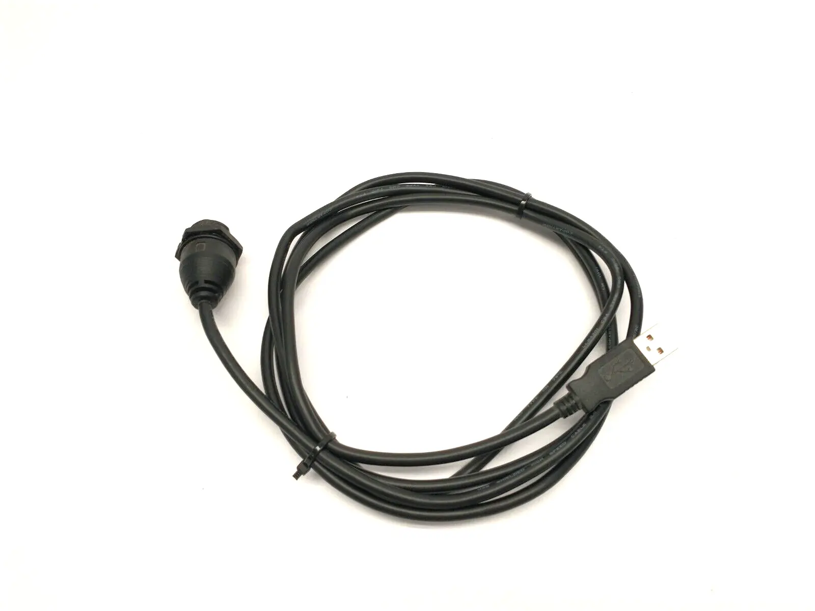 L-Com WPUSBAX-2M Waterproof Panel Mount USB Cable Female To Male Type A 2m - Used