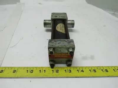 Schrader Gold Medallion 0179 Pneumatic Tie Rod Cylinder 1-1/2" Bore 3" Stroke