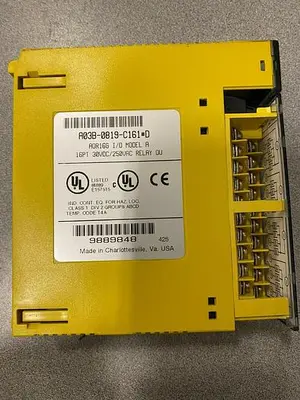 Used FANUC 103B-0819-C161 #D PLC Input & Output Michigan US | Aucto #1336915