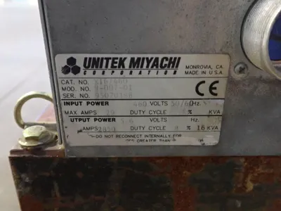 USED UNITEK MIYACHI 900701