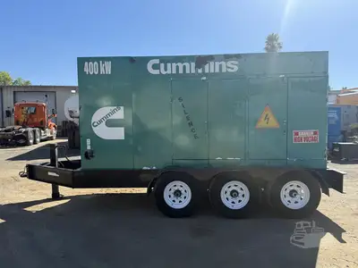 Used 2015 CUMMINS 400 KW Portable Generators California US | Mittry Construction #1363441