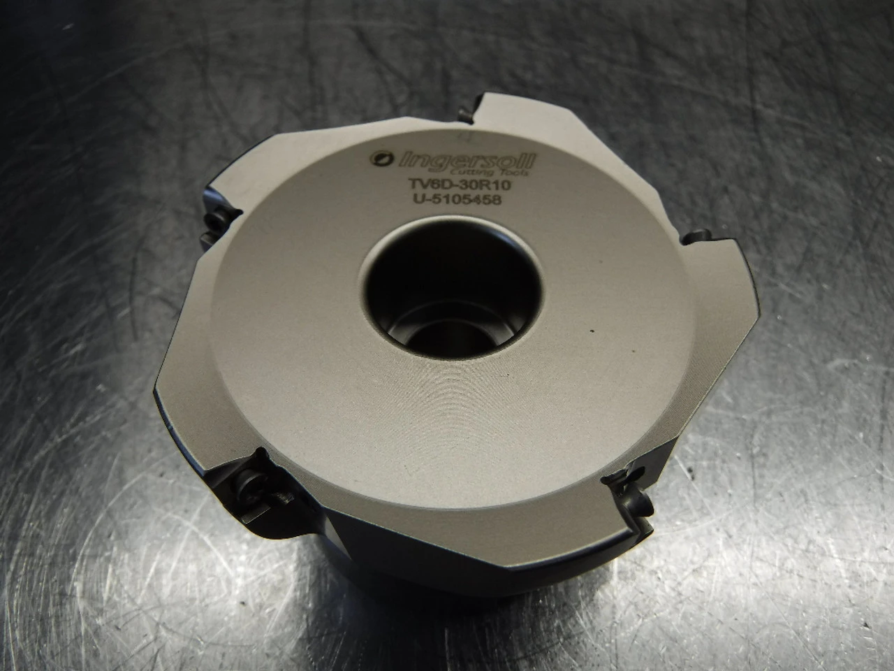 Ingersoll 3" Indexable Facemill 1" Arbor TV6D-30R10 (LOC167)
