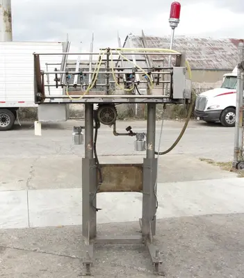 SPC9388  Labeling equipment Thiele Engineering Co. reciprocating placer model 208 RECIP PLACER, 60 coupons per minute