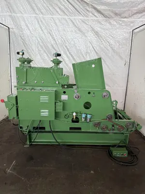8,000 LB X 18" X .250" REGAL COIL CRADLE & STRAIGHTENER. STOCK #1226924