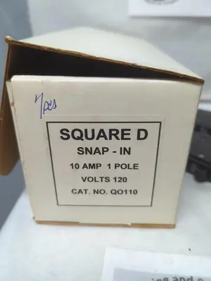 Used SQUARE D QO110 Miscellaneous Equipment (Electrical & Power) | Surplus Asset Holdings #1196285