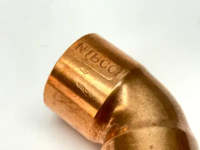 W01370D | Nibco  1-1/4 45 Degree Elbow Copper CxC - New Other