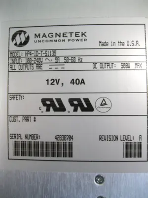 USED Magnetek HP4-1D-T-S1139
