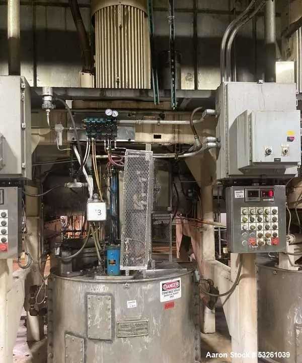 Used WESTERN STATES G-16 Basket Bottom Dump Centrifuges Illinois US | Aaron Equipment #1240981