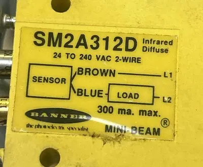 Used BANNER SM2A312D Sensors | Surplus Asset Holdings #1206523