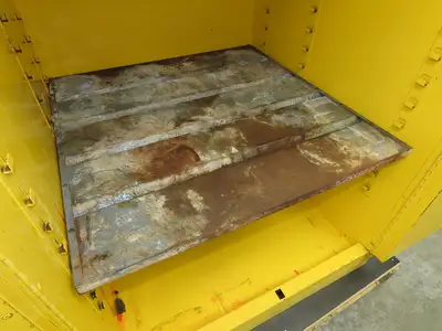Justrite 25600 Flammable Safety Cabinet 60 Gallon Yellow Flammable Liquid