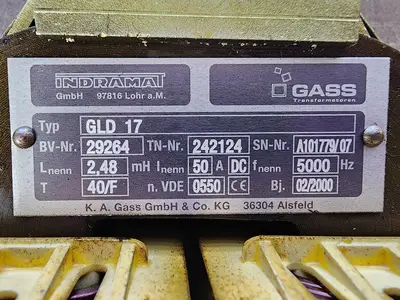 USED INDRAMAT TYPE: GLD17