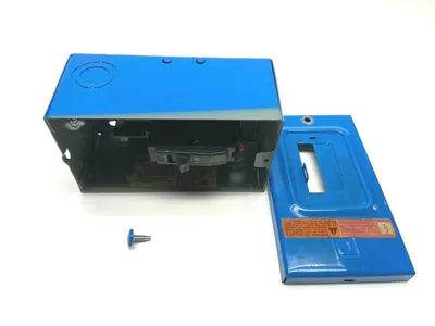 Q02L30S | Square D  Blue Enclosure Load Center 10A Amp Circuit Breaker - Used