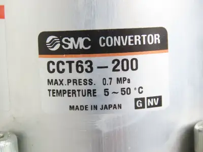 Parker Taiyo SMC PBE3-40 High Power Air-Oil Booster w/Pneumatic-Hyd Converter