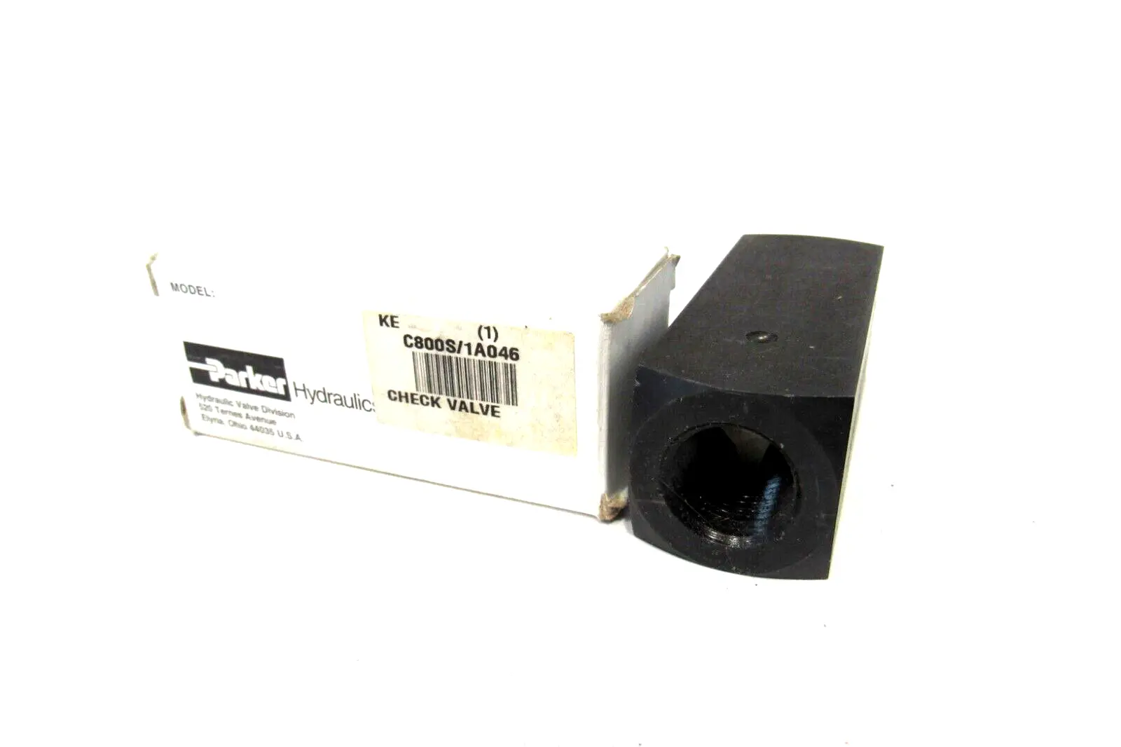 NEW PARKER C800S CHECK VALVE