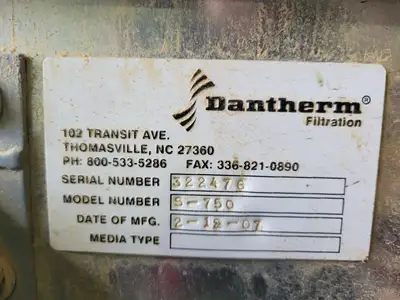 USED 2007 DANTHERM S-750