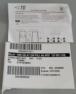 NEW Agastat ETR14D3B004