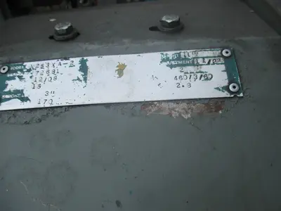 15 Ton, Benchmaster, OBI pneumatic punch press, 3" stroke, single crank, flywheel, OSHA controls