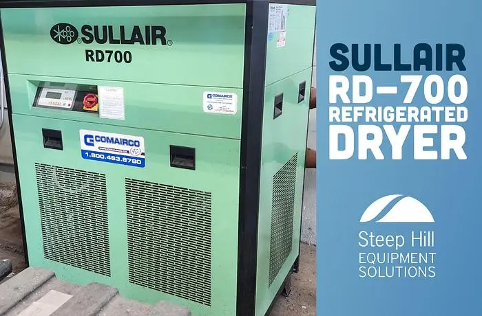 Used SULLAIR RD-700 Refrigerated Air Compressor Dryers British Columbia CA | Steep Hill Equipment Solutions #763124