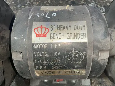 Used KING _UNKNOWN_ Pedestal Type Grinders (Double End) Ohio US | HGR 24 #1508176