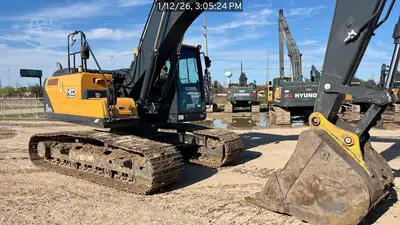 Used 2025 HYUNDAI HX220AL Crawler Excavators North Carolina US | National Equipment Dealers #1422274