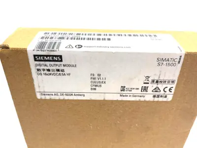 NEW SIEMENS SIMATIC S7-1500 DIGITAL OUTPUT MODULE DQ 16X24VDC