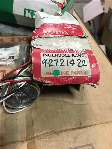 New | in-Stock INGERSOLL-RAND PRESSURE GAUGE - 92721422 Vacuum Gauges / Controllers Pennsylvania US | East West Machinery & Drilling #1415885