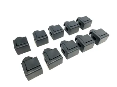 New | in-Stock Item Multiblock Panel Mount PA 8 Black LOT OF 10 Panel Mounts Michigan US | Maverick Industrial Sales #1399958