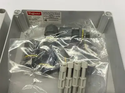 New | in-Stock Hoffman QLine E Enclosure, Polycarbonate, 7" x 7" x 4" Electrical Boxes Michigan US | Maverick Industrial Sales #1391863